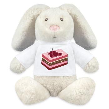 Sweets Kuchen - MiniFeet® RecycelHase® Creme - Weiß - Vorne