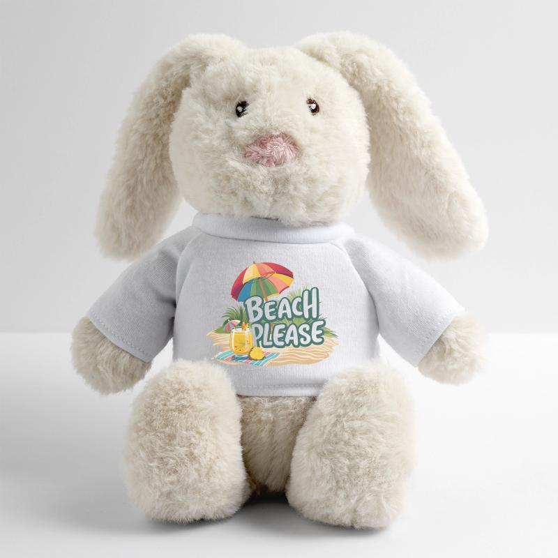 Summer - Beach Please MiniFeet® RecycelHase® Bunny Cream