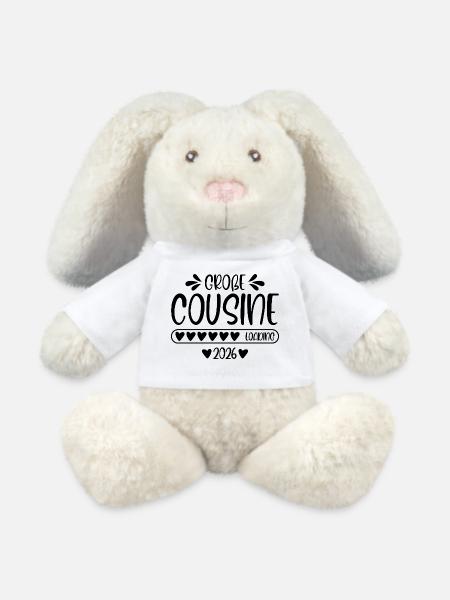 Große Cousine 2026 loading - MiniFeet® RecycelHase® Creme - Weiß