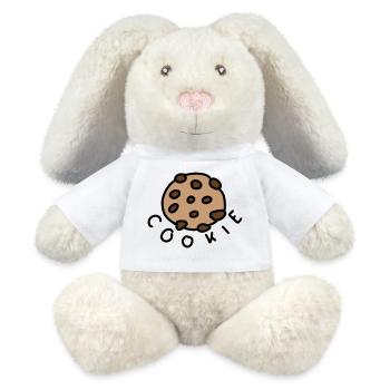 Chocolate chip cookie - MiniFeet® RecycelHase® Bunny Cream - white - Front