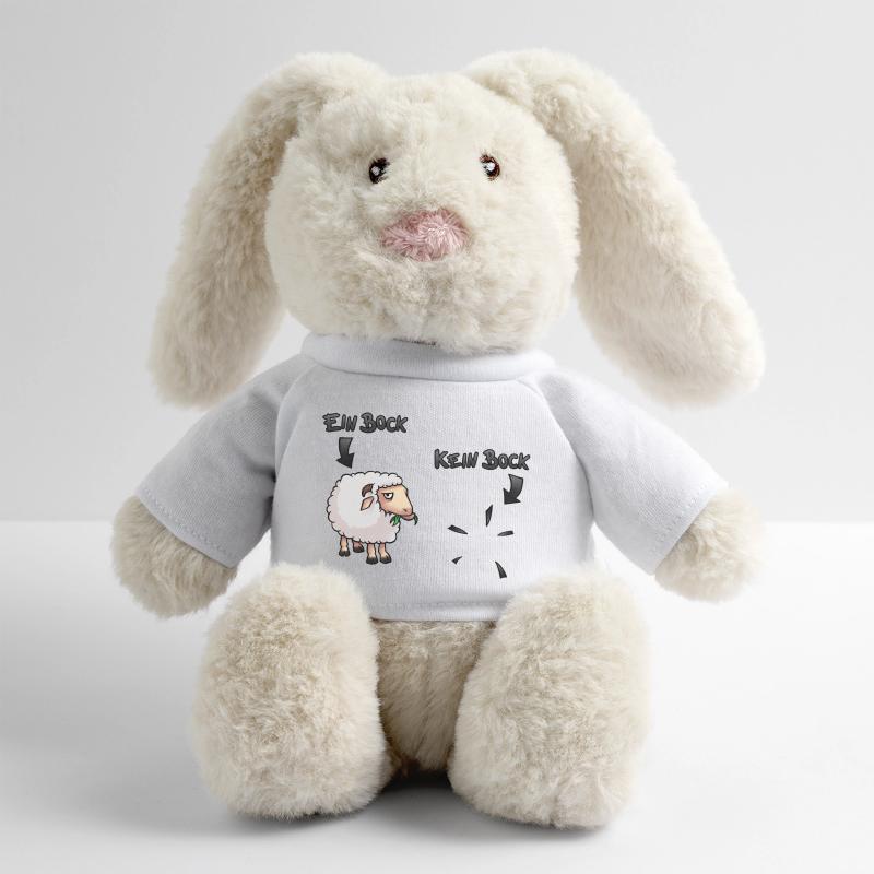 Bock - Kein Bock MiniFeet® RecycelHase® Creme