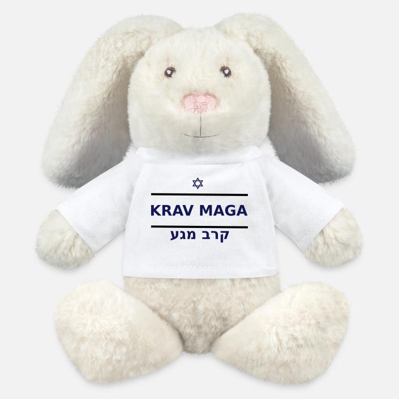 KRAV MAGA - MiniFeet® RecycelHase® Bunny Cream - white
