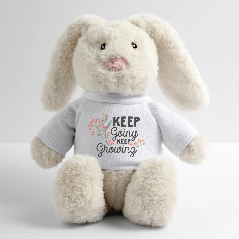 Keep Going, Keep Growing MiniFeet® RecycelHase® Bunny Cream