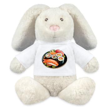 Sushiteller - MiniFeet® RecycelHase® Creme - Weiß - Vorne