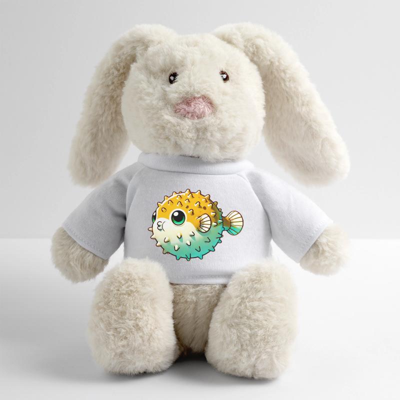 Kugelfisch MiniFeet® RecycelHase® Creme