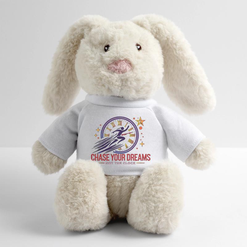 dreams Lapin en peluche recyclé MiniFeet® Crème