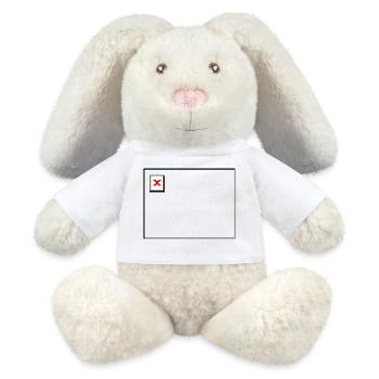 Image not found - but style guaranteed - MiniFeet® RecycelHase® Bunny Cream - white - Front