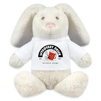 Introvert - MiniFeet® RecycelHase® Bunny Cream - white - Front
