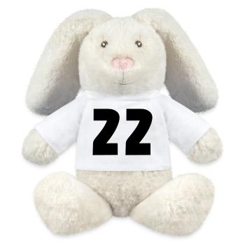 22 - MiniFeet® RecycelHase® Creme - Weiß - Vorne