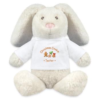 Cookie Tester - MiniFeet® RecycelHase® Creme - Weiß - Vorne