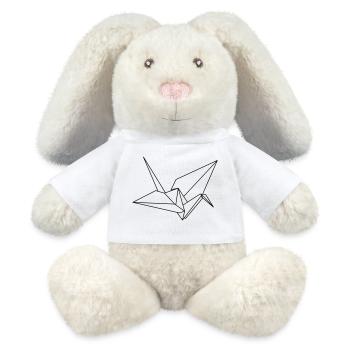 vogel - MiniFeet® RecycelHase® Creme - Weiß - Vorne