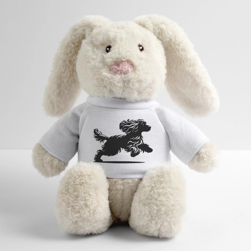 Cocker Spaniel MiniFeet® RecycelHase® Bunny Cream