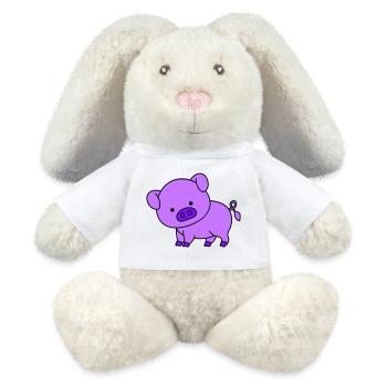 pig - MiniFeet® RecycelHase® Creme - Weiß - Vorne