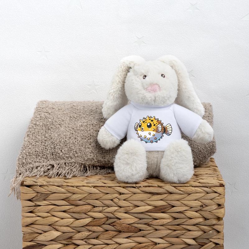 Kugelfisch MiniFeet® RecycelHase® Creme