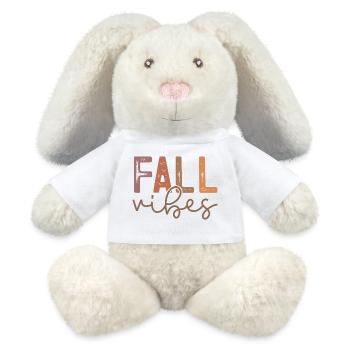 Herbstliche Vibes mit warmen Erdtönen - MiniFeet® RecycelHase® Creme - Weiß - Vorne