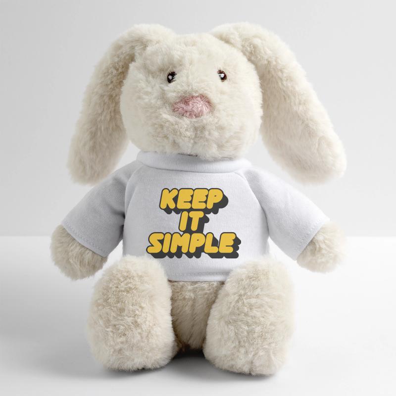 Keep It Simple Retro Bold MiniFeet® RecycelHase® Bunny Cream