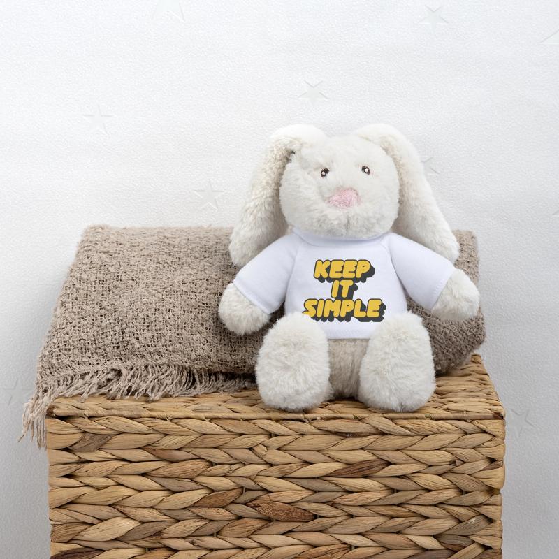 Keep It Simple Retro Bold MiniFeet® RecycelHase® Bunny Cream