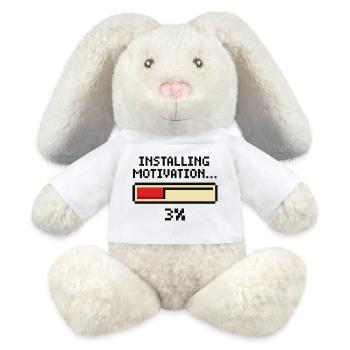 Installing Motivation Progress - MiniFeet® RecycelHase® Bunny Cream - white - Front