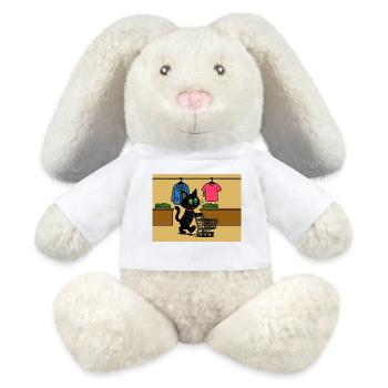 Meeko-Einkaufen - MiniFeet® RecycelHase® Creme - Weiß - Vorne