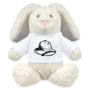 Safari-Hut - MiniFeet® RecycelHase® Creme - Weiß - Vorne