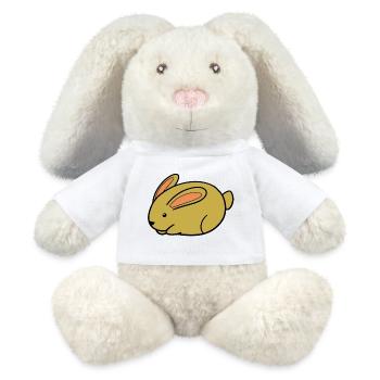 Hare - MiniFeet® RecycelHase® Bunny Cream - white - Front