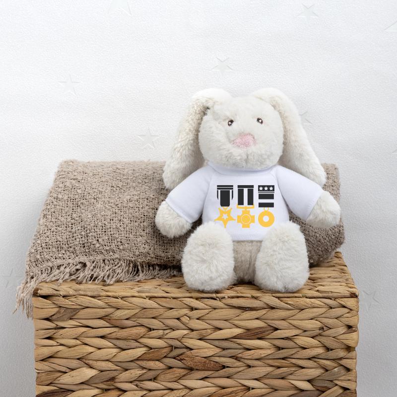 medals MiniFeet® RecycelHase® Bunny Cream