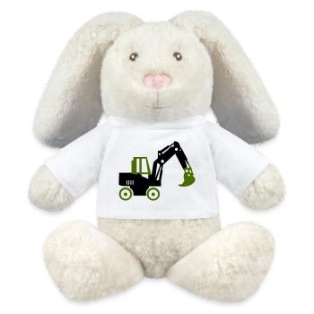 bagger - MiniFeet® RecycelHase® Creme - Weiß - Vorne