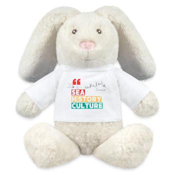 History - MiniFeet® RecycelHase® Bunny Cream - white - Front
