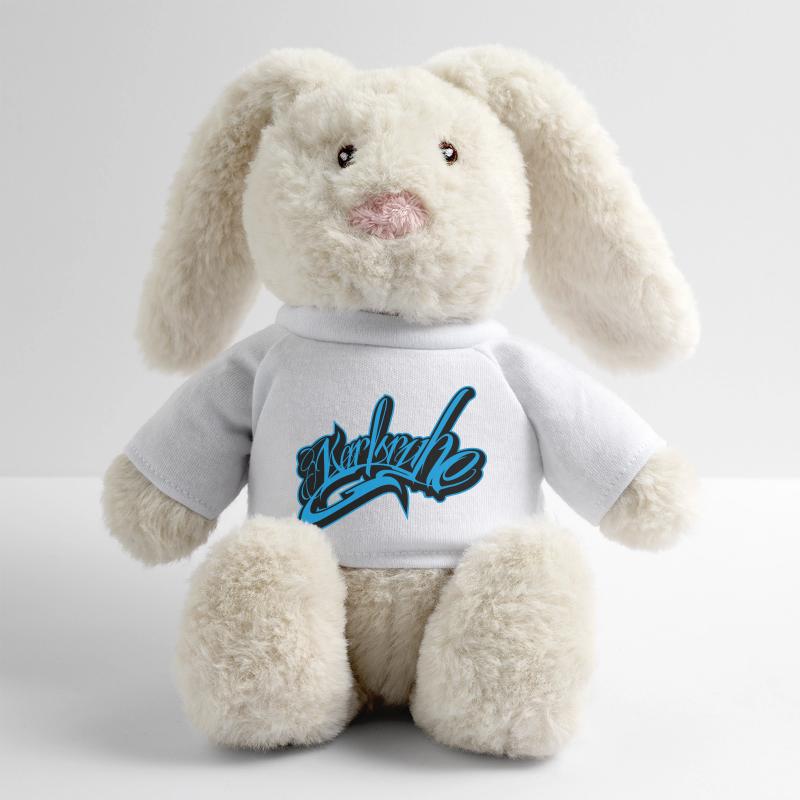 Karlsruhe Lapin en peluche recyclé MiniFeet® Crème