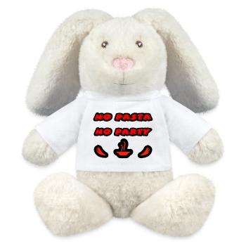 Nouilles - Lapin en peluche recyclé MiniFeet® Crème - blanc - Devant