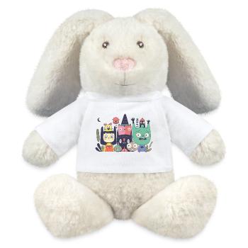 Evening - MiniFeet® RecycelHase® Bunny Cream - white - Front