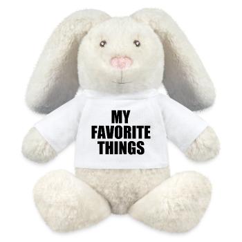 my favorite things - MiniFeet® RecycelHase® Creme - Weiß - Vorne