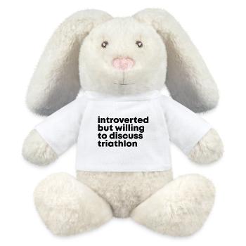 Triathlon - MiniFeet® RecycelHase® Creme - Weiß - Vorne