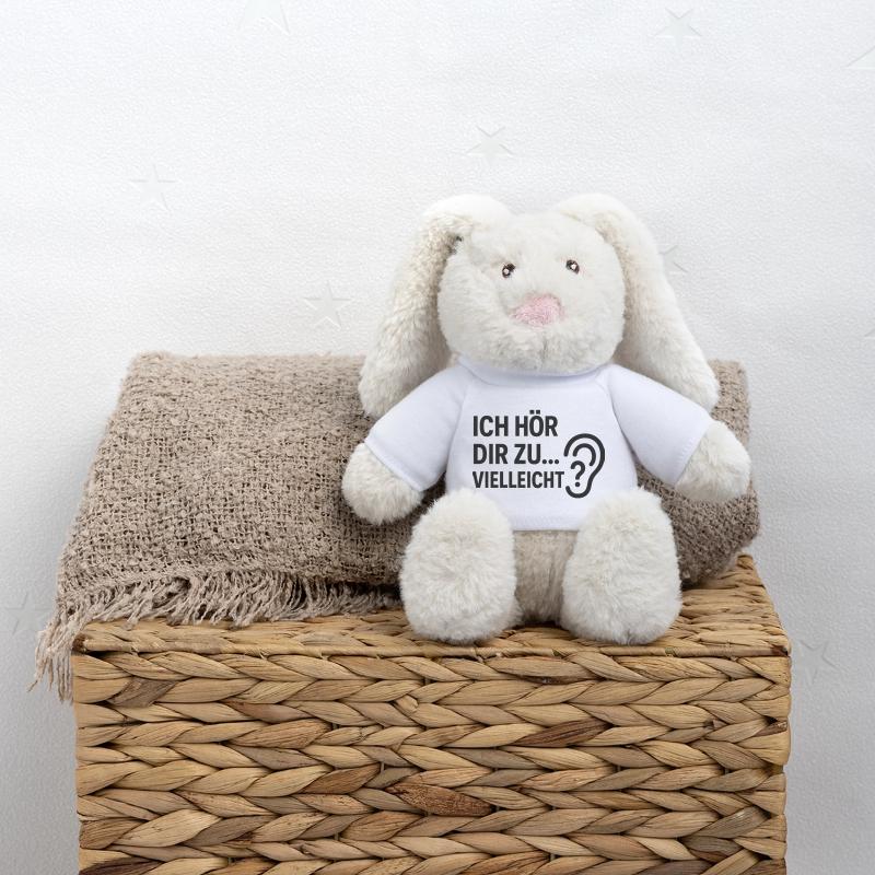 Ich hör dir zu... Vielleicht? MiniFeet® RecycelHase® Creme