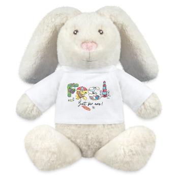 Leisure Holidays - MiniFeet® RecycelHase® Bunny Cream - white - Front