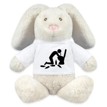 Vomit Toilette - MiniFeet® RecycelHase® Bunny Cream - white - Front