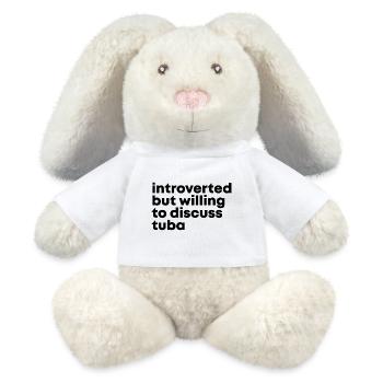 Tuba - MiniFeet® RecycelHase® Creme - Weiß - Vorne