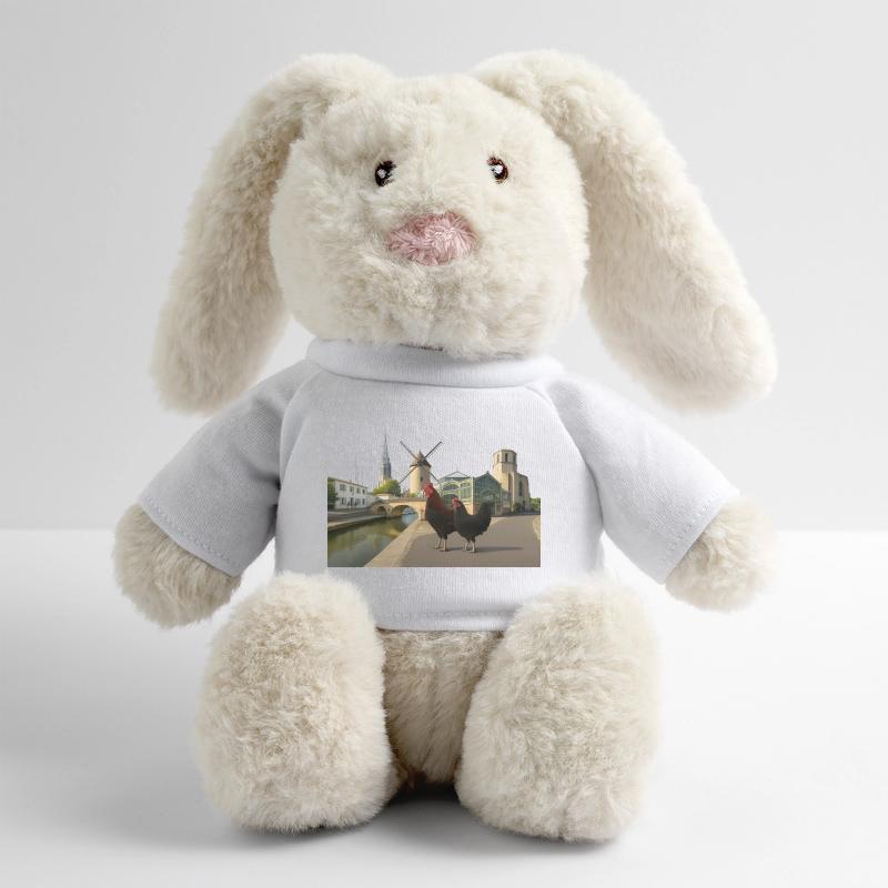 Marans, Stadthähne an der Mühle MiniFeet® RecycelHase® Creme