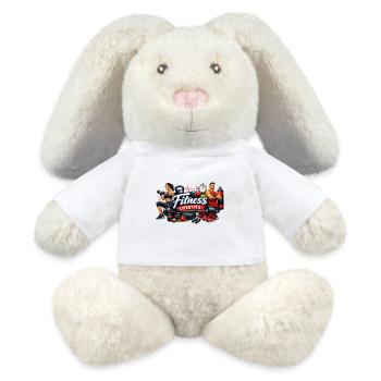 Fitness Lifestyle Power Duo - MiniFeet® RecycelHase® Bunny Cream - white - Front