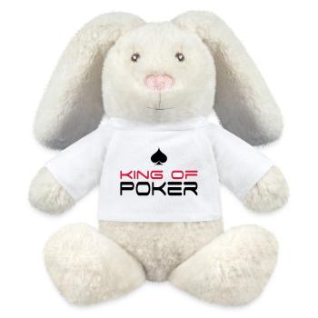 Poker - MiniFeet® RecycelHase® Creme - Weiß - Vorne