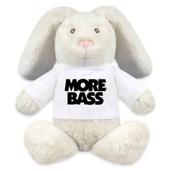 Plus de bassistes bassistes - Lapin en peluche recyclé MiniFeet® Crème - blanc - Devant