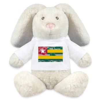 Togo as Togo - MiniFeet® RecycelHase® Bunny Cream - white - Front