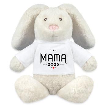 Mama 2025 - MiniFeet® RecycelHase® Creme - Weiß - Vorne