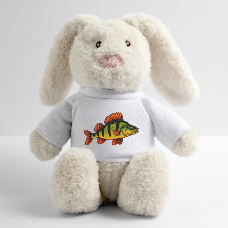 Perche Perche Perche Perche Perche Pêche Perche Perche Lapin en peluche recyclé MiniFeet® Crème