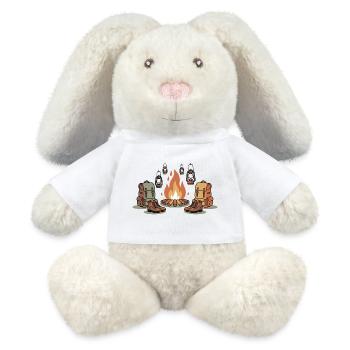 Campfire Night Gear - MiniFeet® RecycelHase® Bunny Cream - white - Front