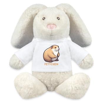 Fettchen Frettchen - MiniFeet® RecycelHase® Creme - Weiß - Vorne