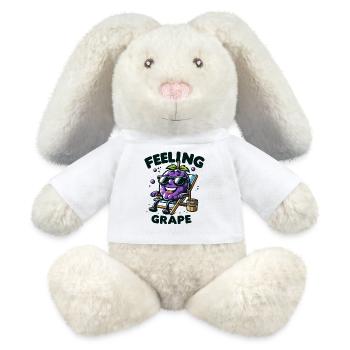 Feeling Grape - MiniFeet® RecycelHase® Creme - Weiß - Vorne