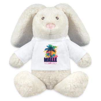 Malle Party Crew Holidays - MiniFeet® RecycelHase® Bunny Cream - white - Front