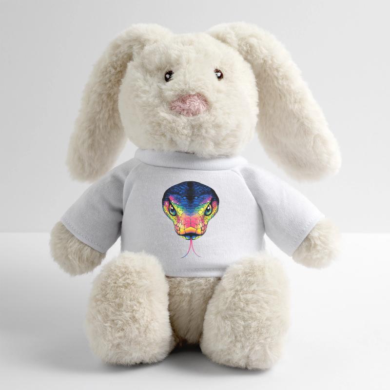 Schlange Python Kobra Mamba Klapperschlange Snake MiniFeet® RecycelHase® Creme