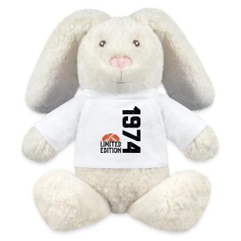 50th Anniversary 1974 Limited Edition Rugby - MiniFeet® RecycelHase® Bunny Cream - white - Front